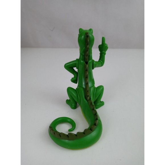 Rainforest Cafe Iggy Iguana Jointed Action Figure RFC 2000 - Picture 3 of 5
